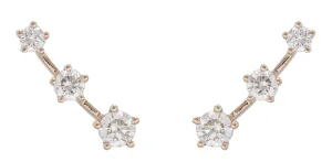 0.56ctw Ladies Climber Diamond Earring