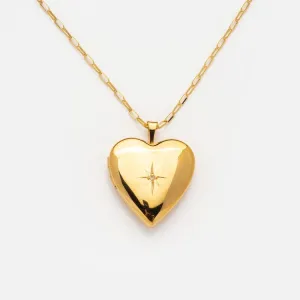 14k Gold Filled Heart of Gold Locket