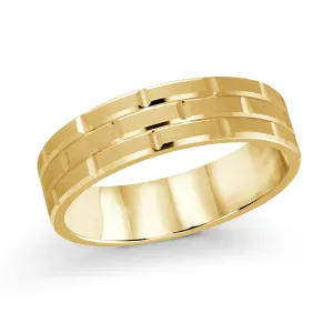 14K Yellow Gold Ring from the Executif Collection by Malo - MRD-476-6Y