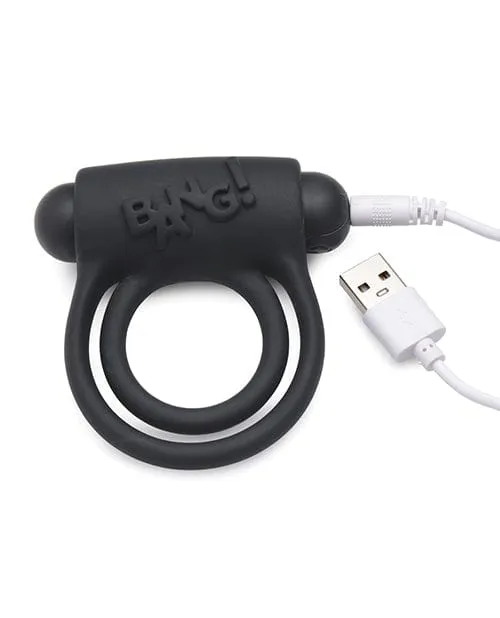 Bang! Vibrating Cock Ring & Bullet with Remote Control