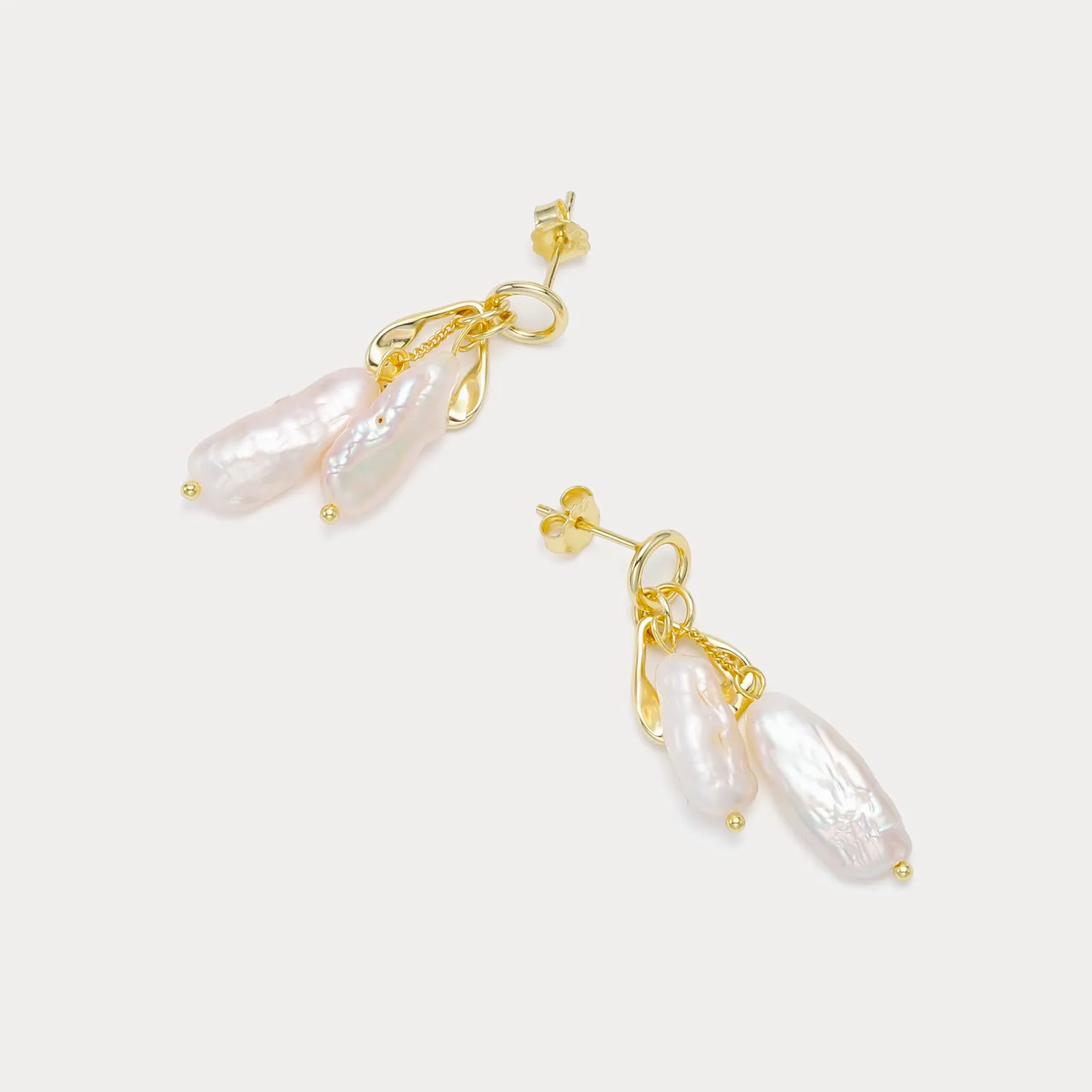 Baroque Pearl Earrings