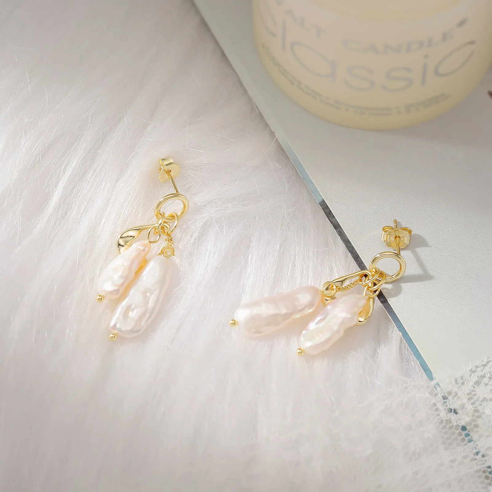 Baroque Pearl Earrings