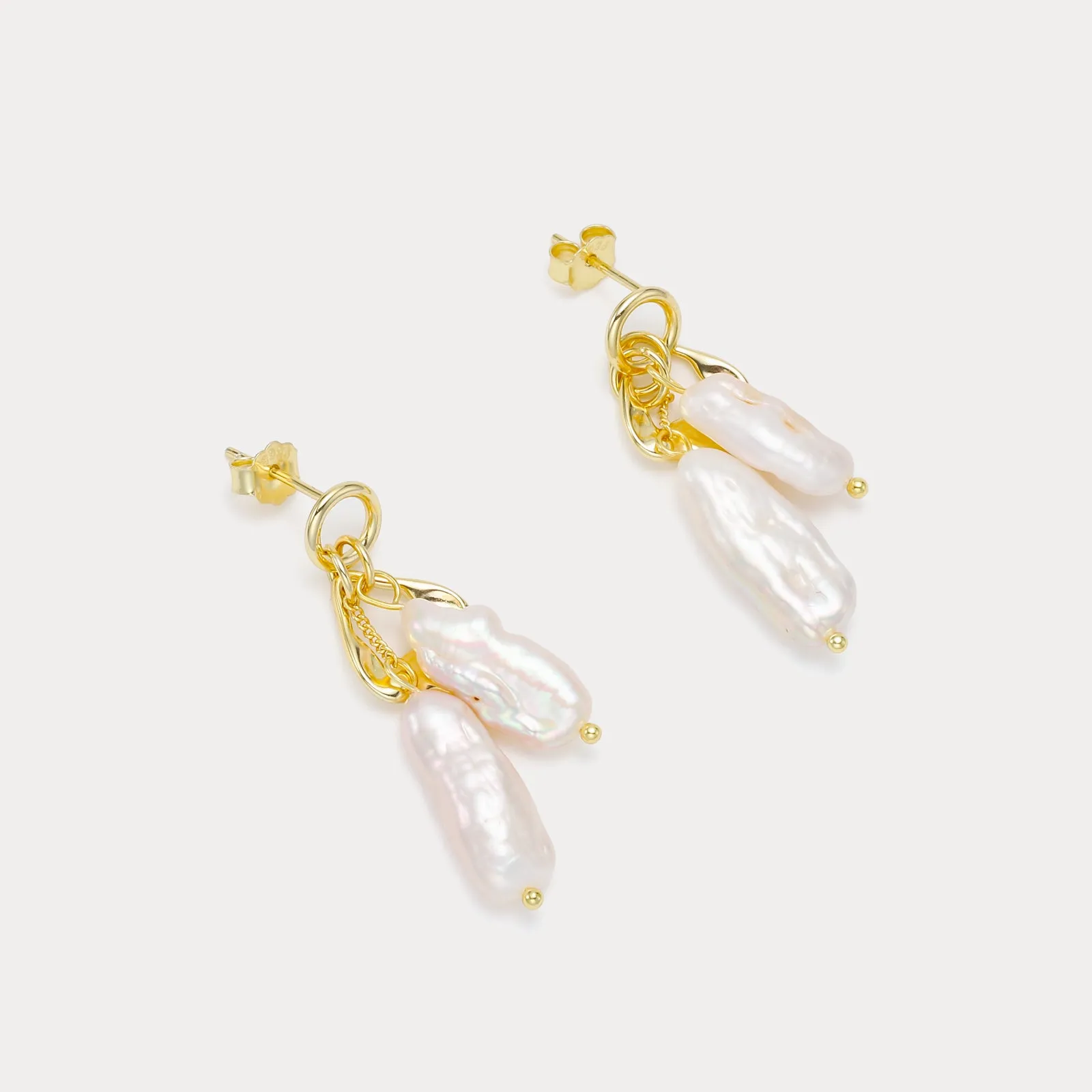 Baroque Pearl Earrings