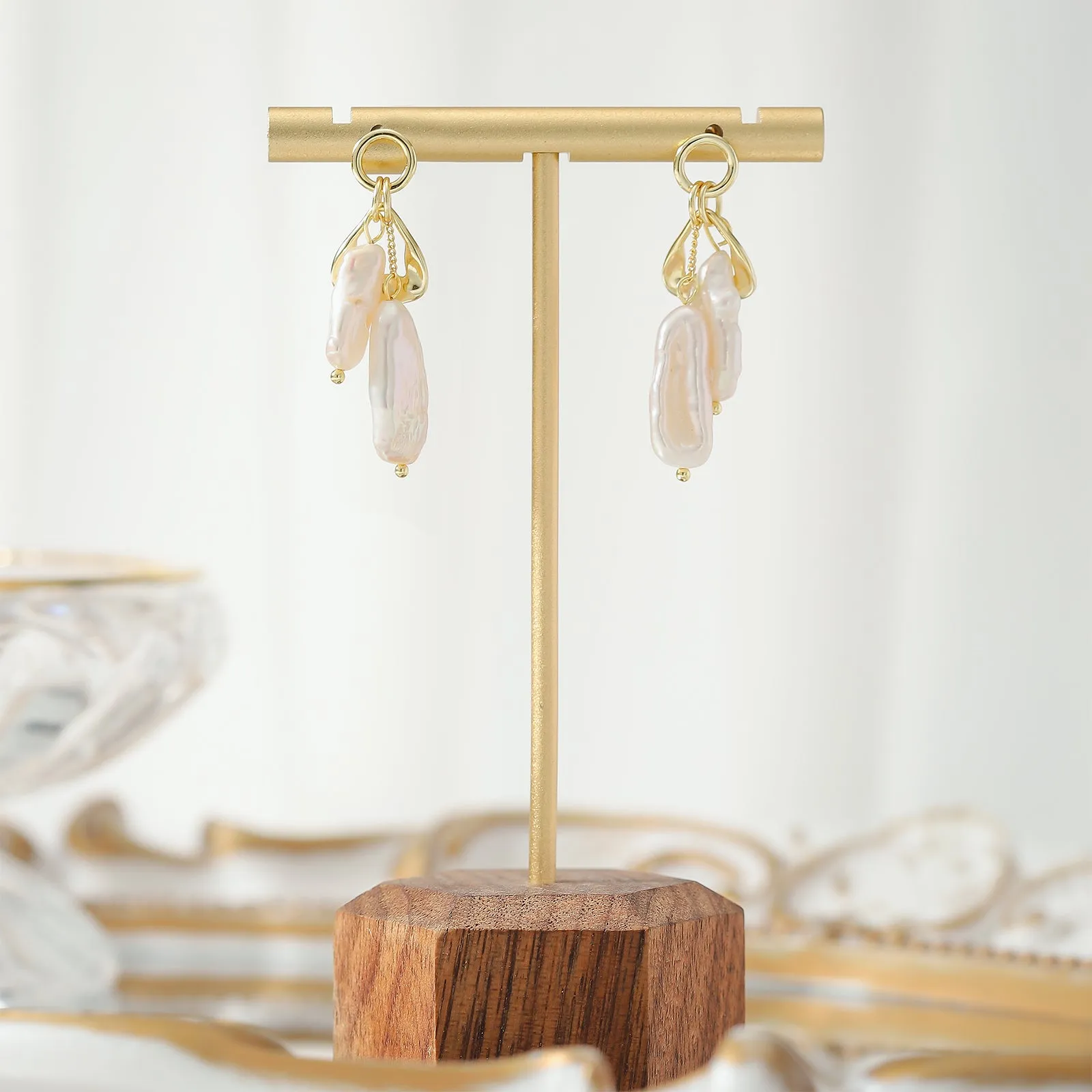 Baroque Pearl Earrings