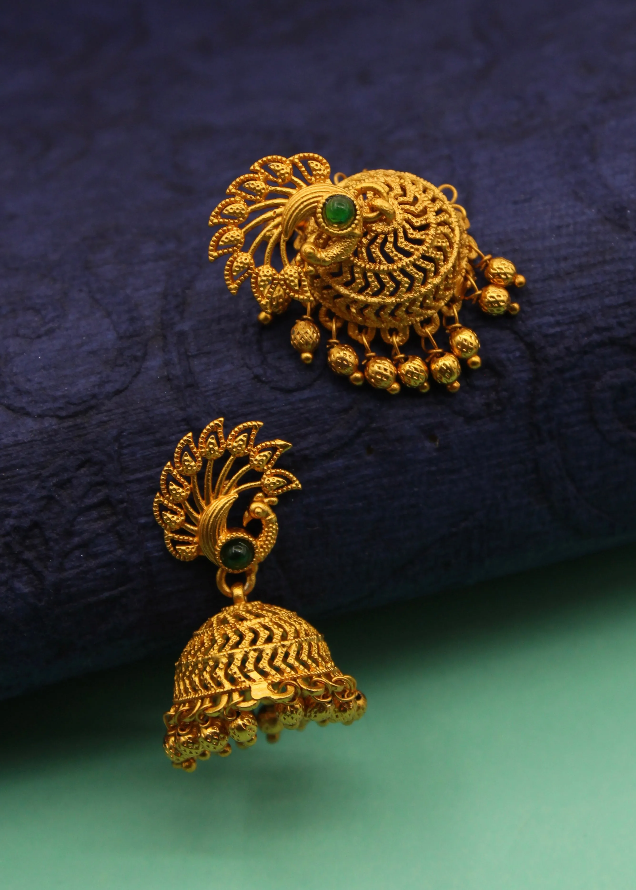 BRILLIANT JHUMKI EARRINGS