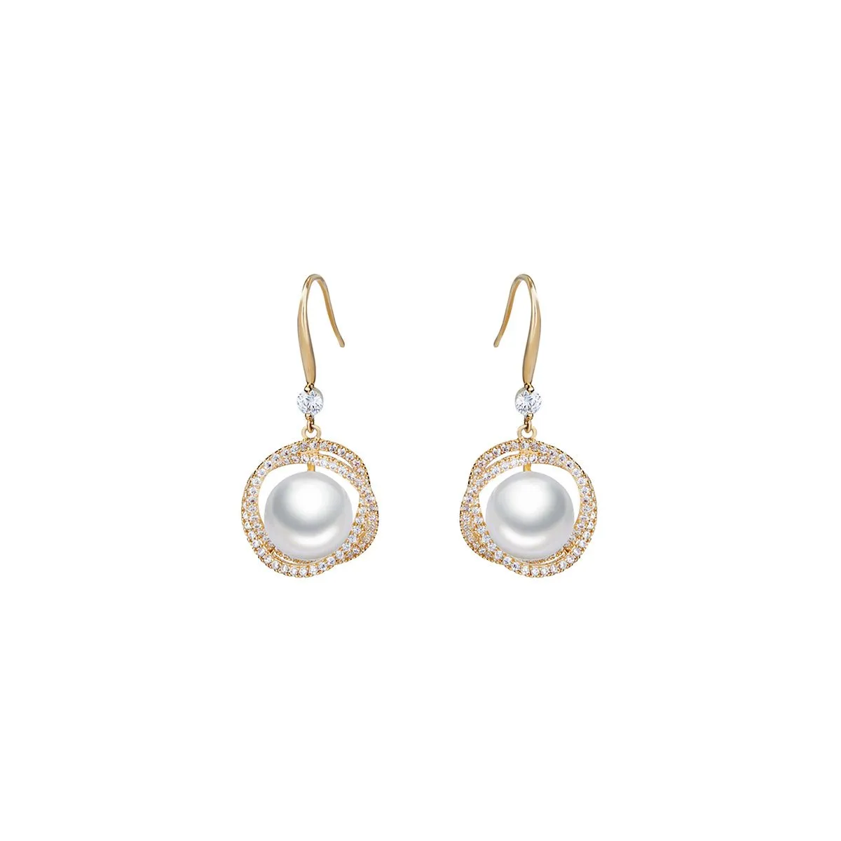 Brilliant Lux Gold Earrings