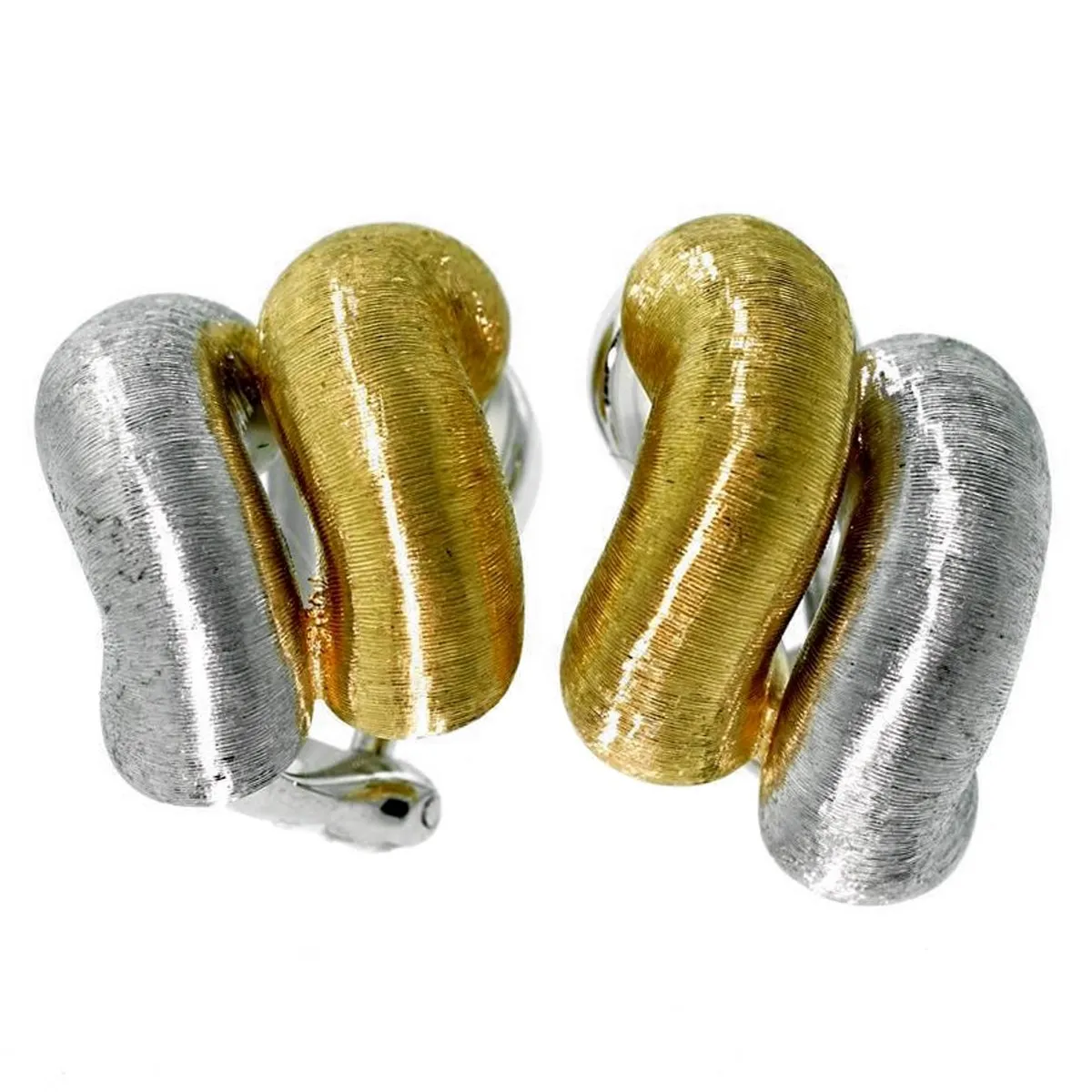 Buccellati Multitone Gold Earrings