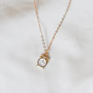 Clock Necklace