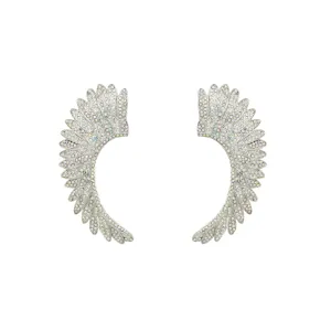 Curved Wing Earrings