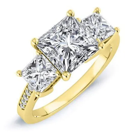 Dietes - Princess Lab Diamond Engagement Ring (IGI Certified)