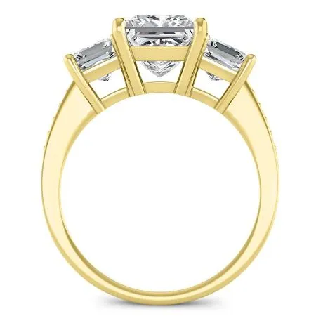 Dietes - Princess Lab Diamond Engagement Ring (IGI Certified)