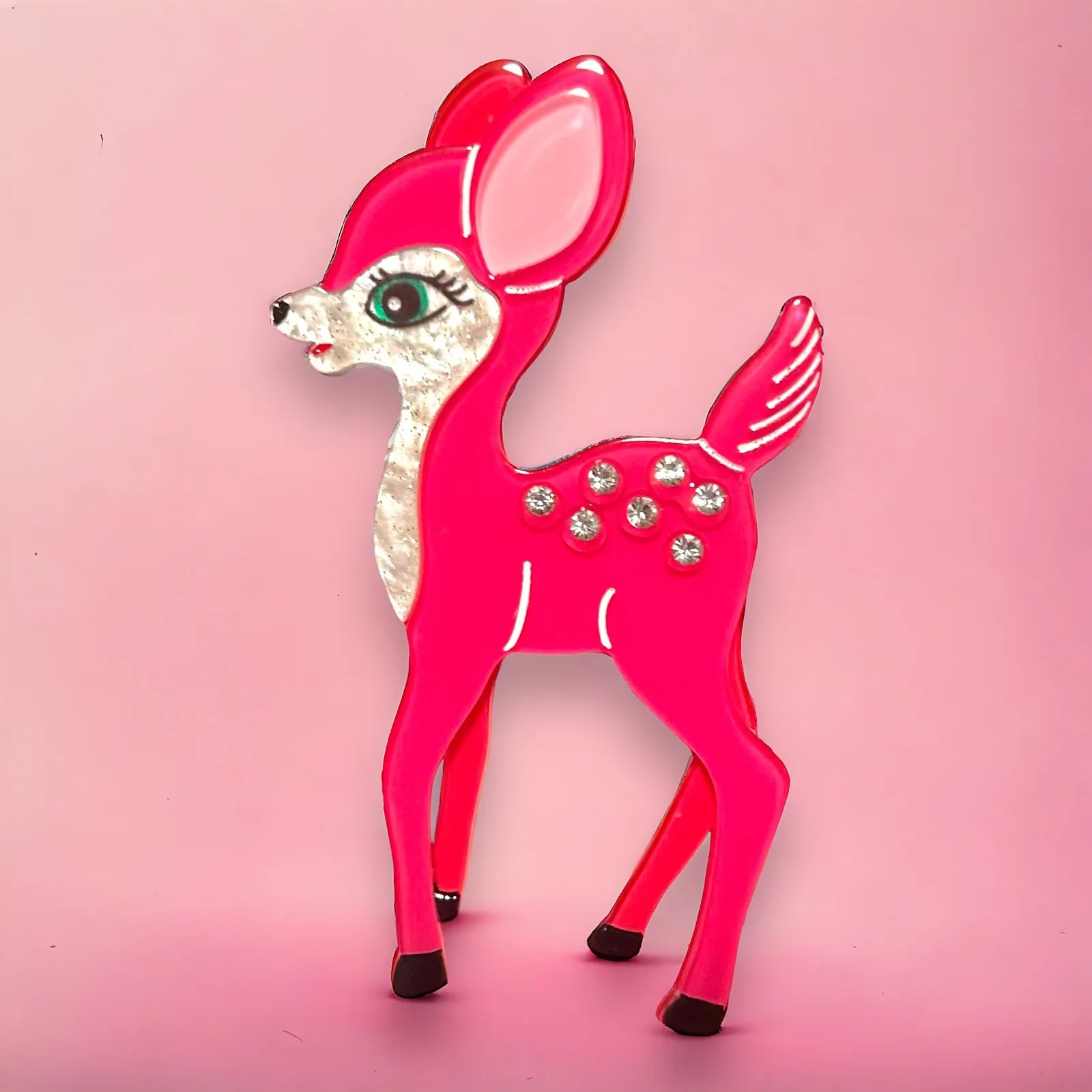 Fawntasia Brooch by Lipstick & Chrome x Candy Doll Club