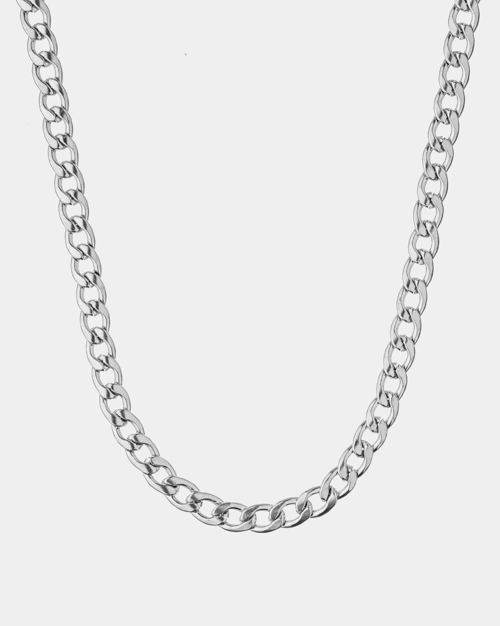 Flat Cuban Chain Necklace 6mm