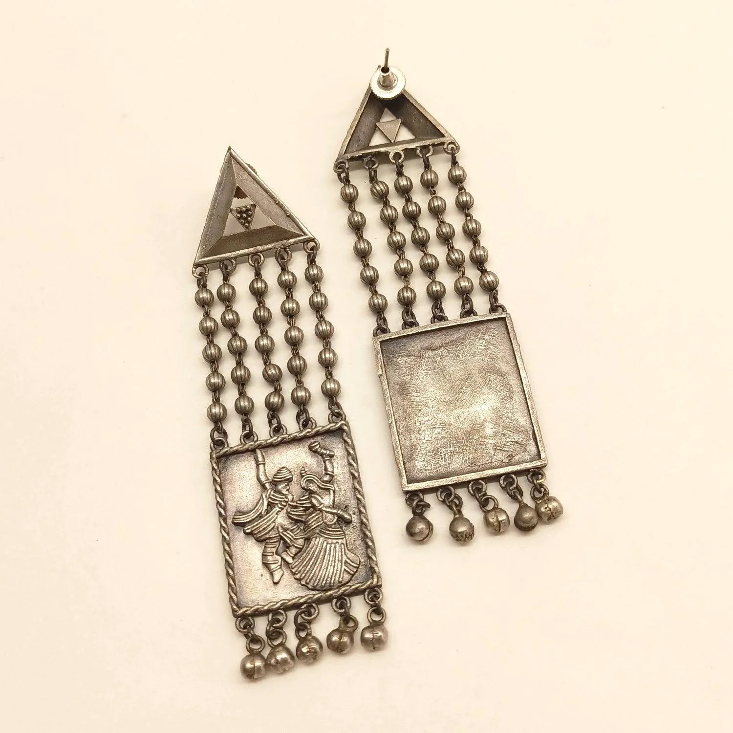 Kusha Garba Oxidized Earrings