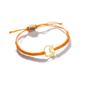 Letter "گ" Cord Bracelet