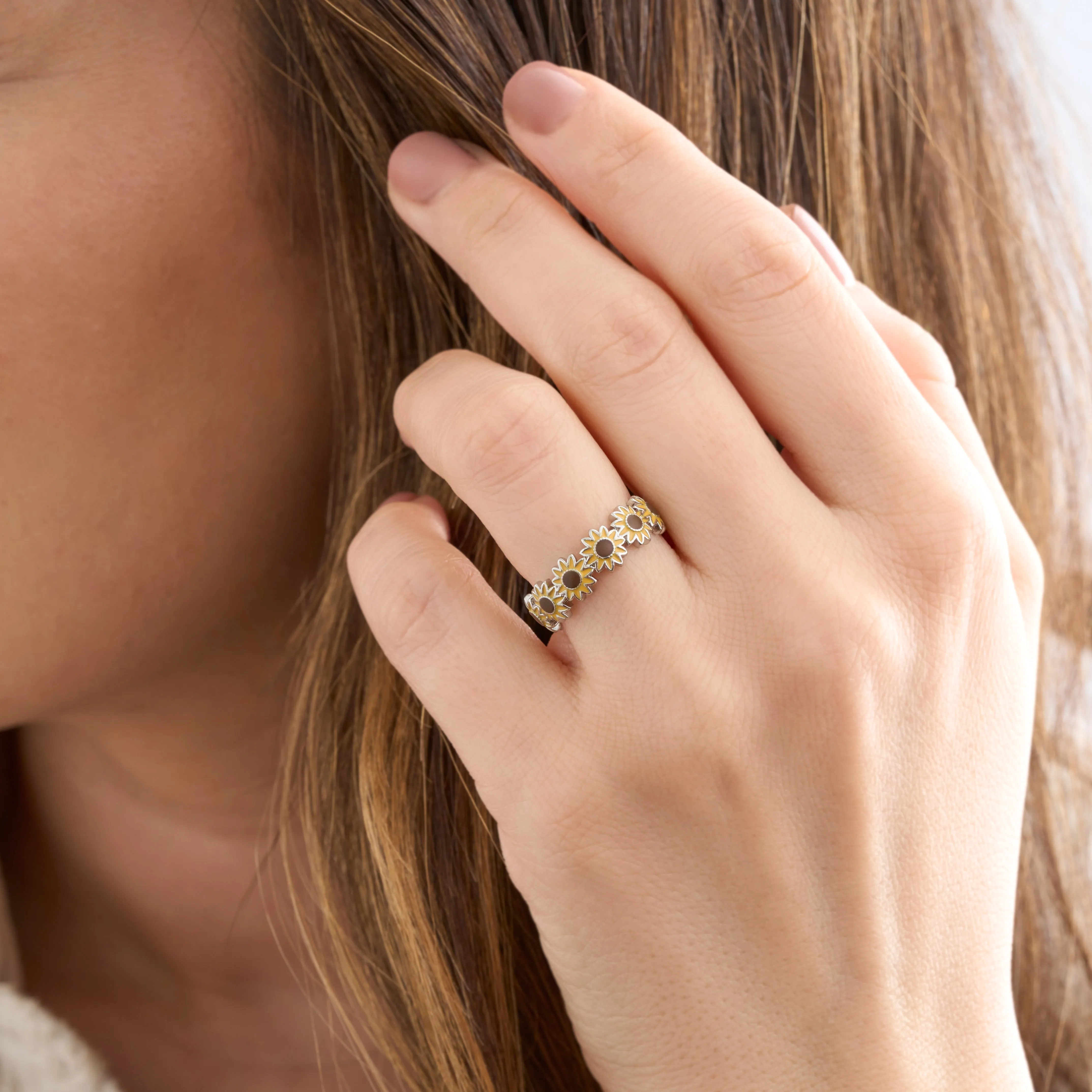 Little Sunflower Ring