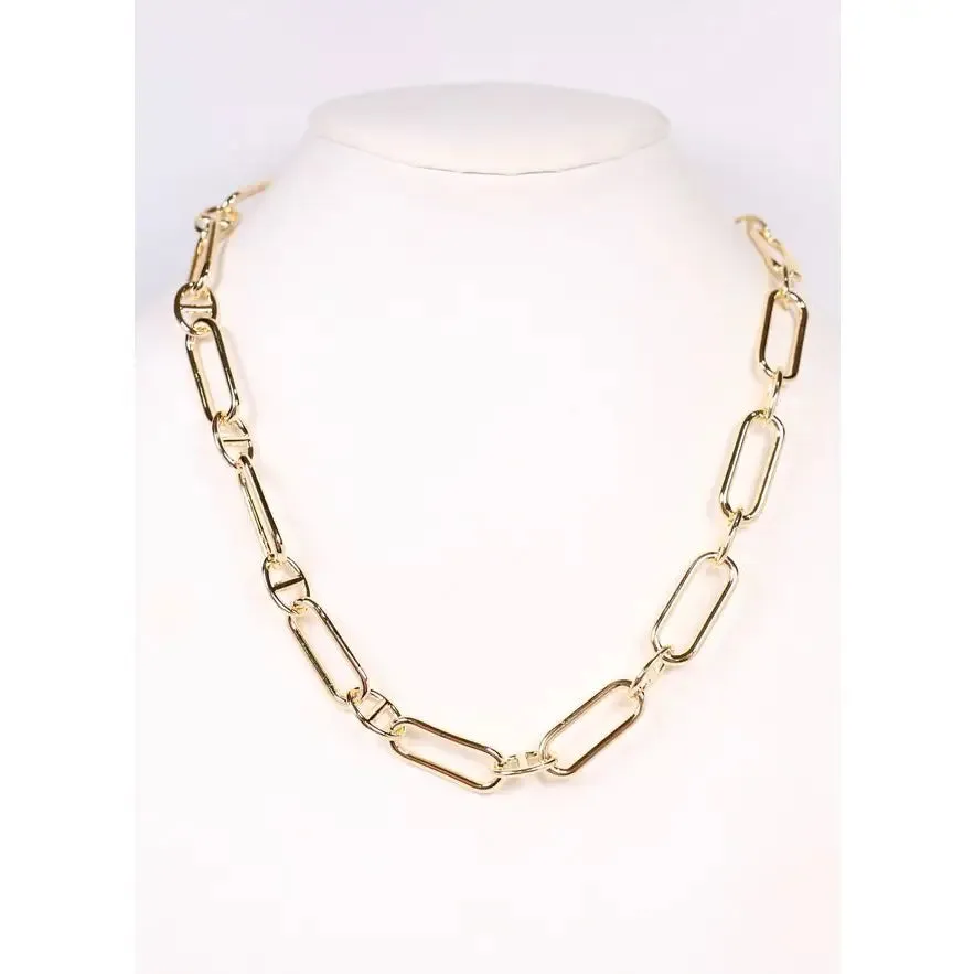 Loew Link Necklace Gold