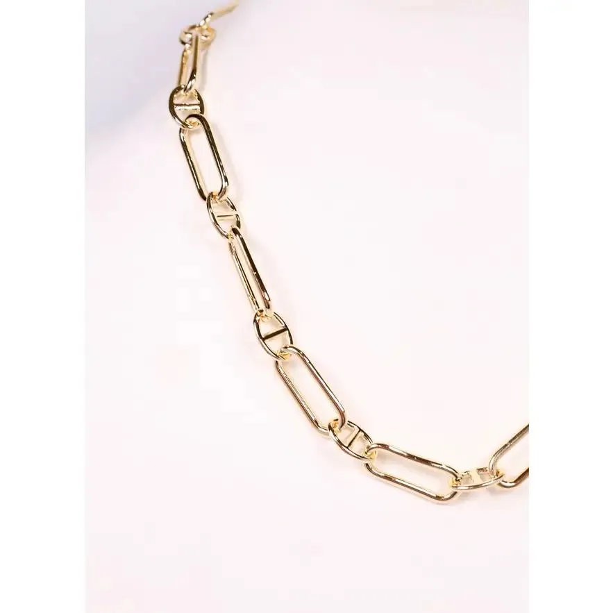 Loew Link Necklace Gold