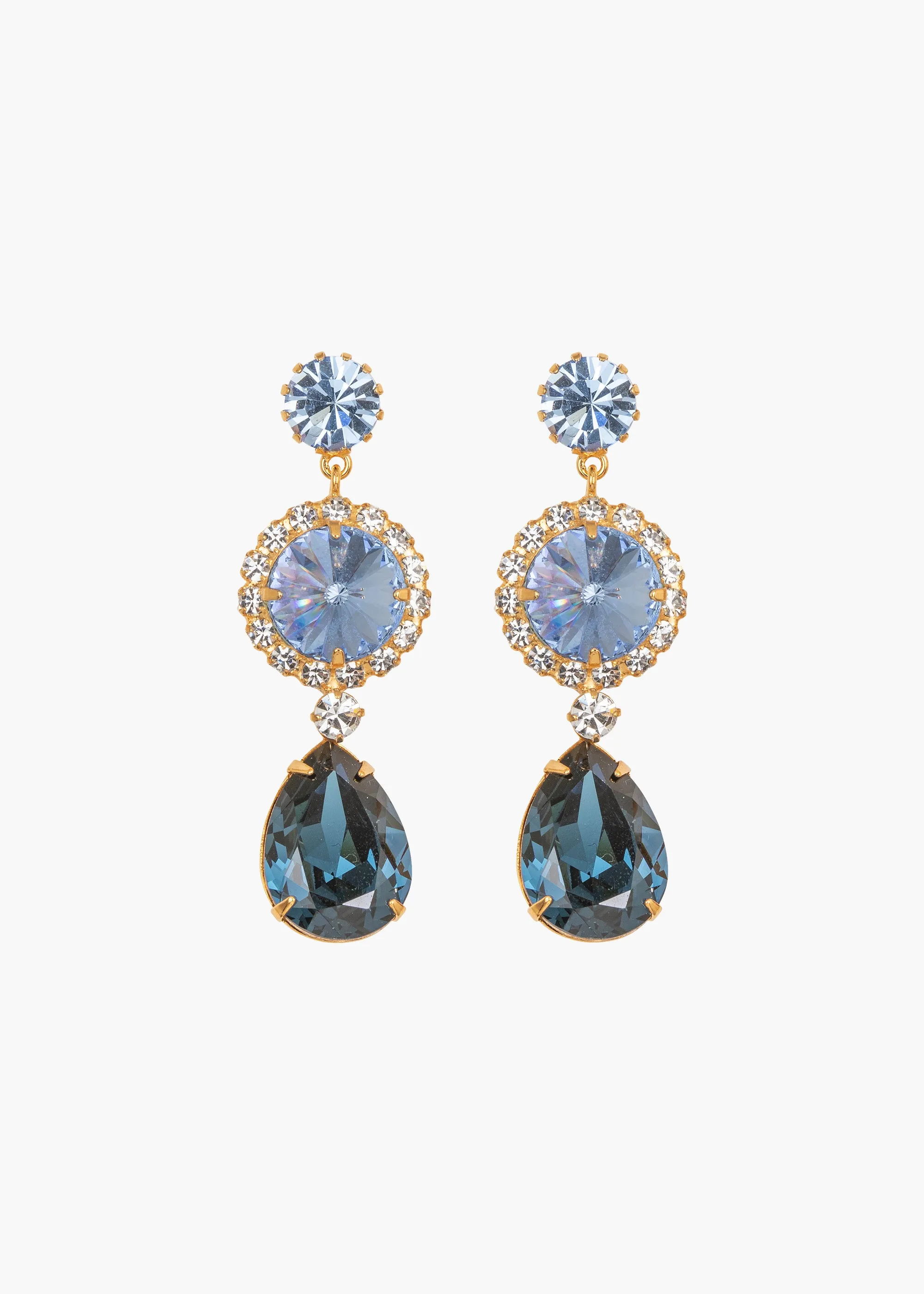 Marisol Earrings -- Sapphire