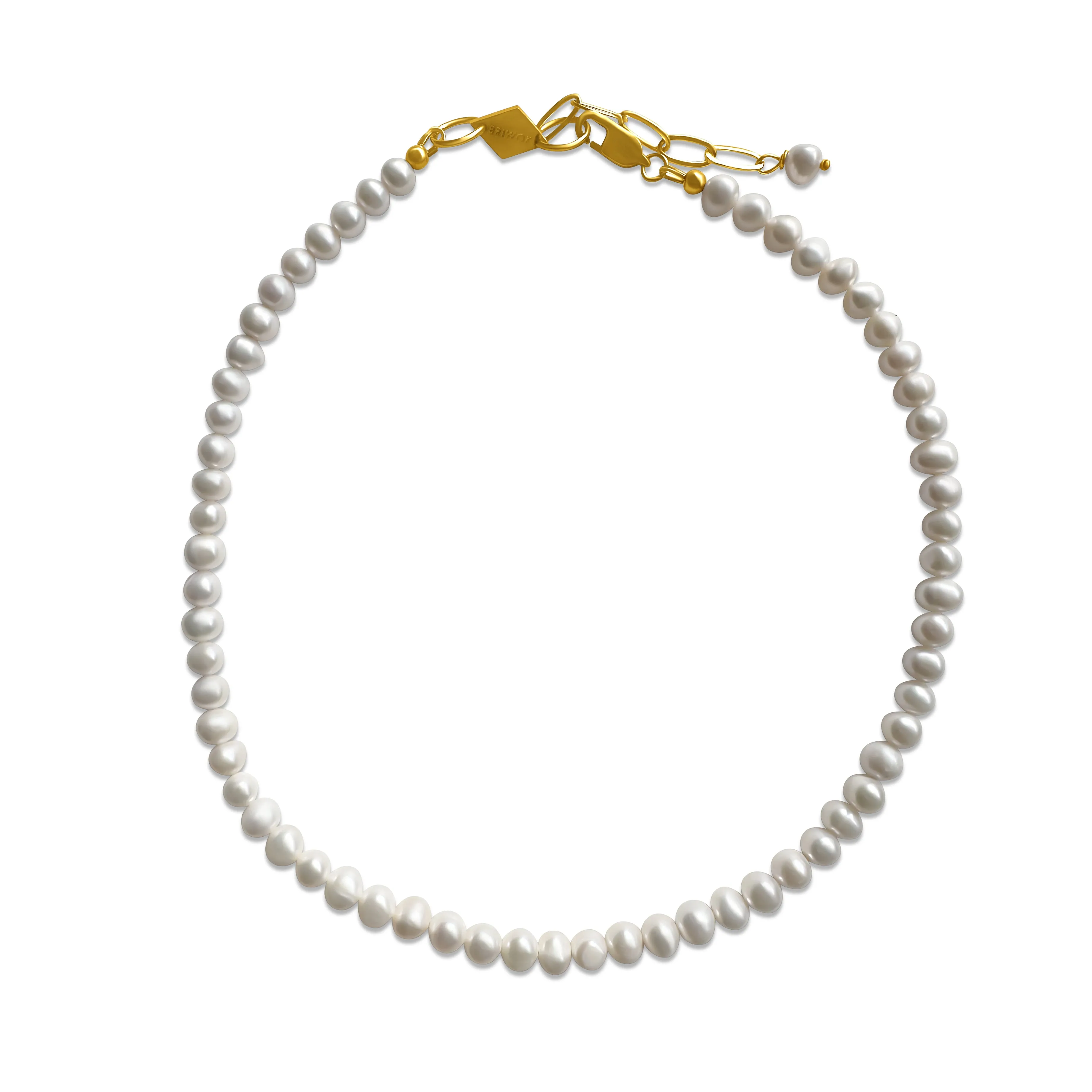 Miller Pearl Necklace- Gold