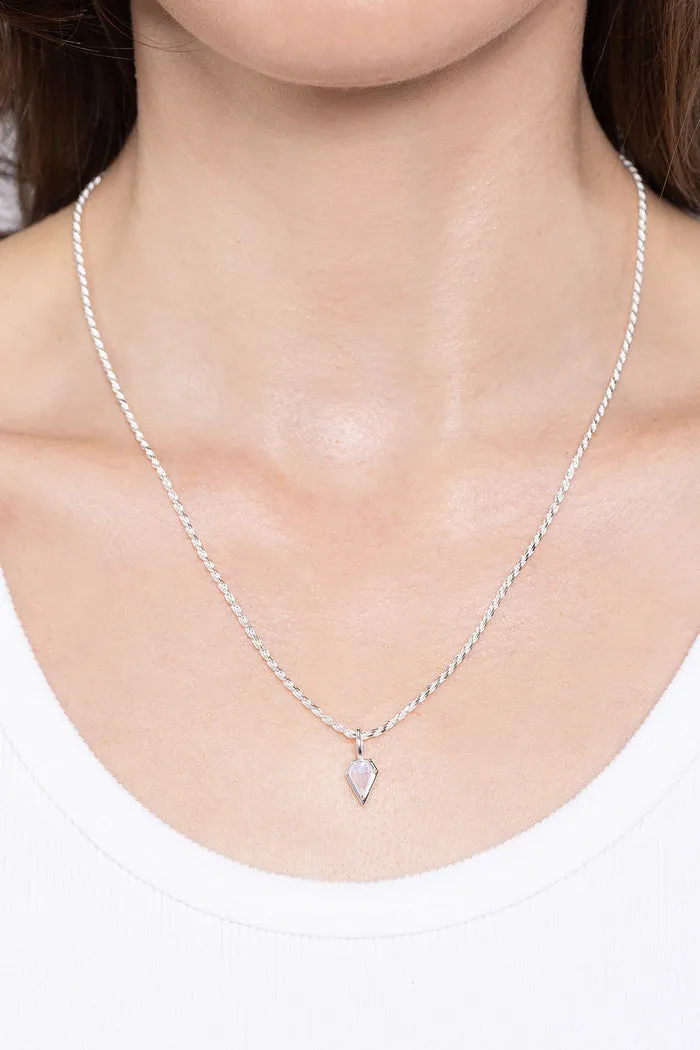 Miranda Frye Jewelry Kate Chain Necklace in Silver