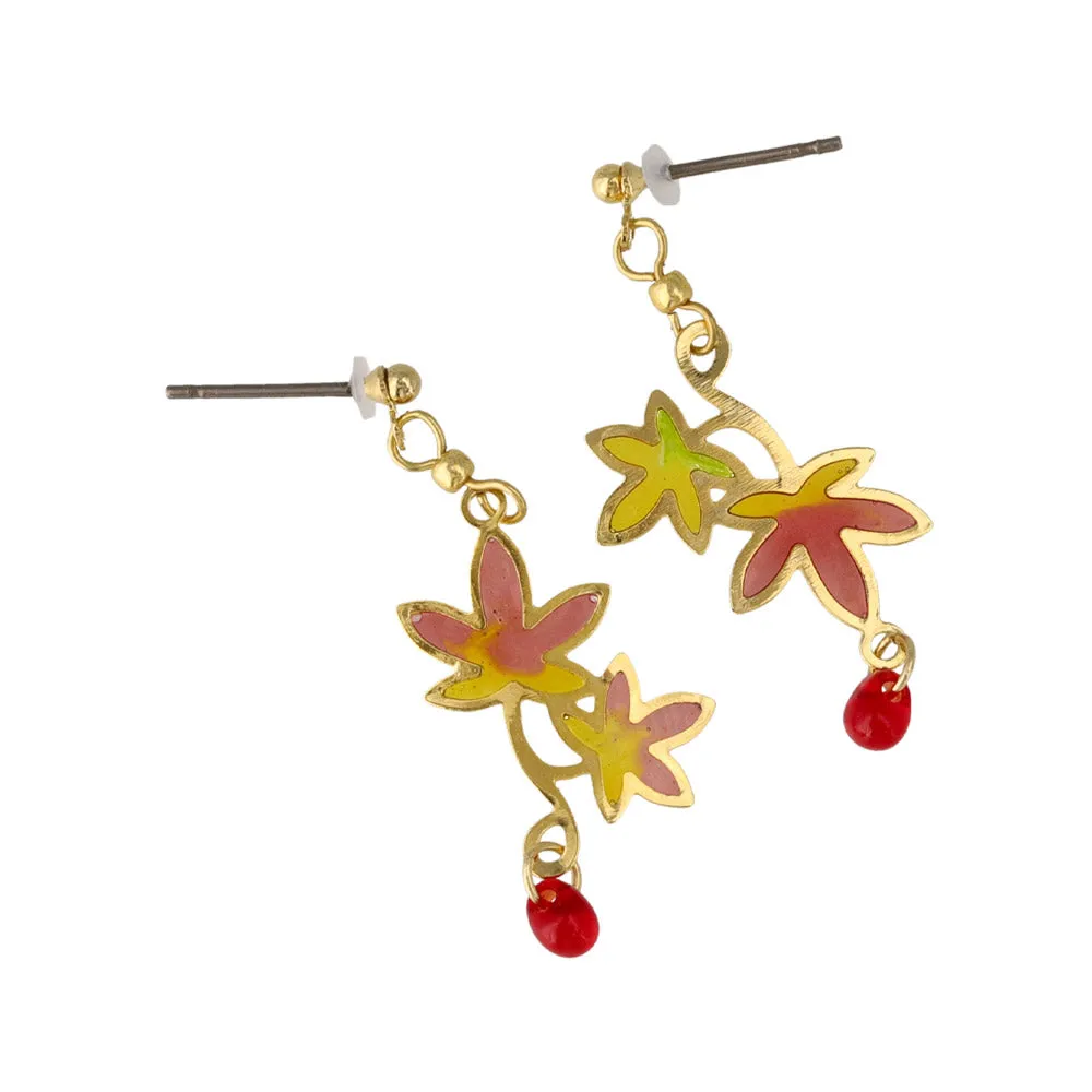 Momiji Twig Drop Earrings