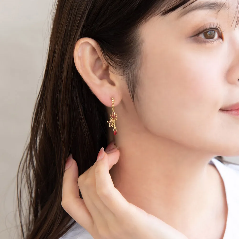 Momiji Twig Drop Earrings