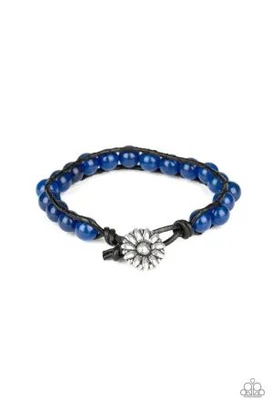 Paparazzi Bracelet ~ Daisy Guru - Blue