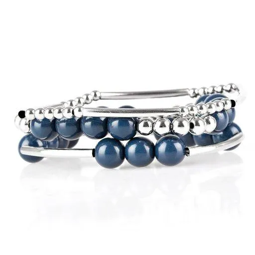 Paparazzi Bracelet ~ New Adventures - Blue