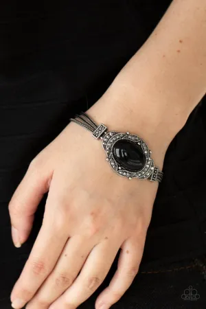 Paparazzi Bracelet ~ Top-Notch Drama - Black