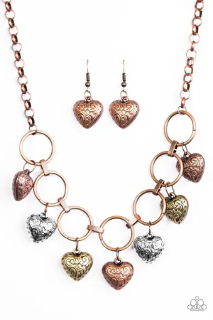 Paparazzi Necklace ~ Radiant Romance - Multi