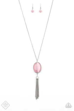 Paparazzi Necklace ~ Tasseled Tranquility  - Pink