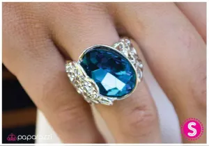 Paparazzi Ring ~ Her Majesty - Blue