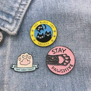 PAWSITIVE Must Have Cat Brooches