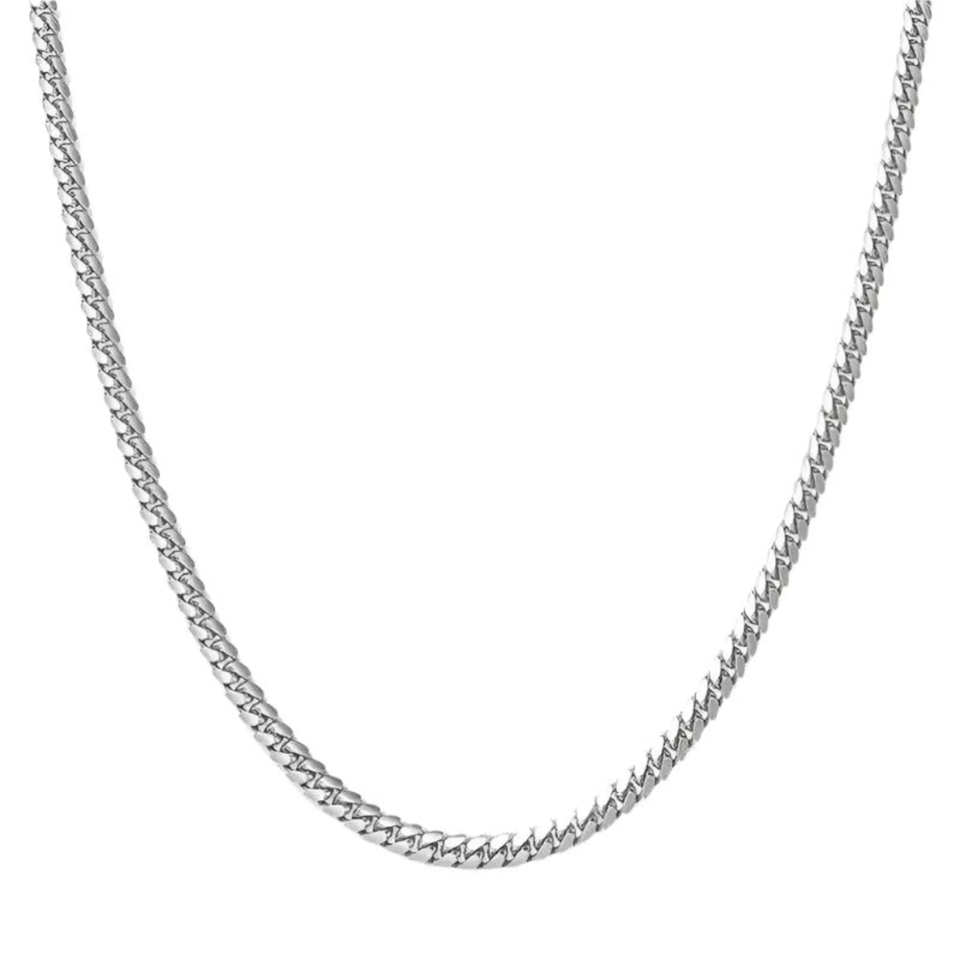 Sterling Silver Cuban Chain 6mm