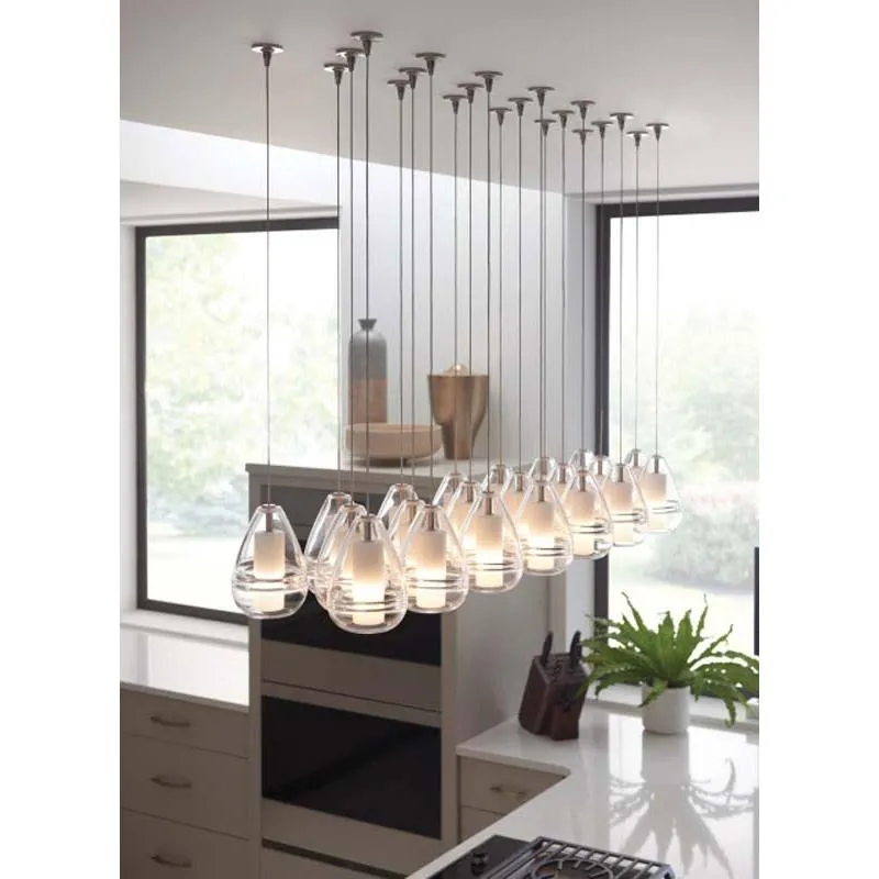 Tech Lighting 700 Mini Ella Pendant with Monorail System