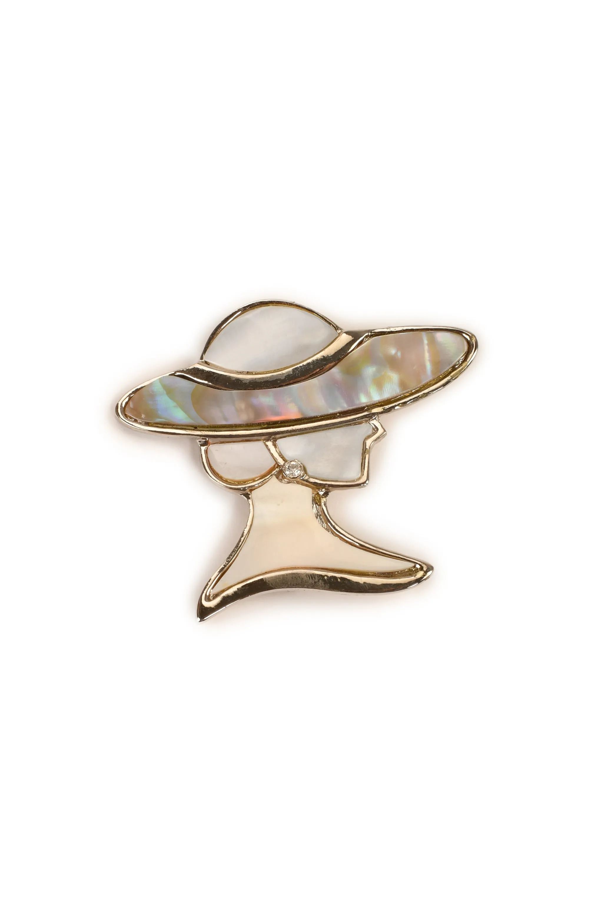 The Elegant Lady Womanhood Brooch