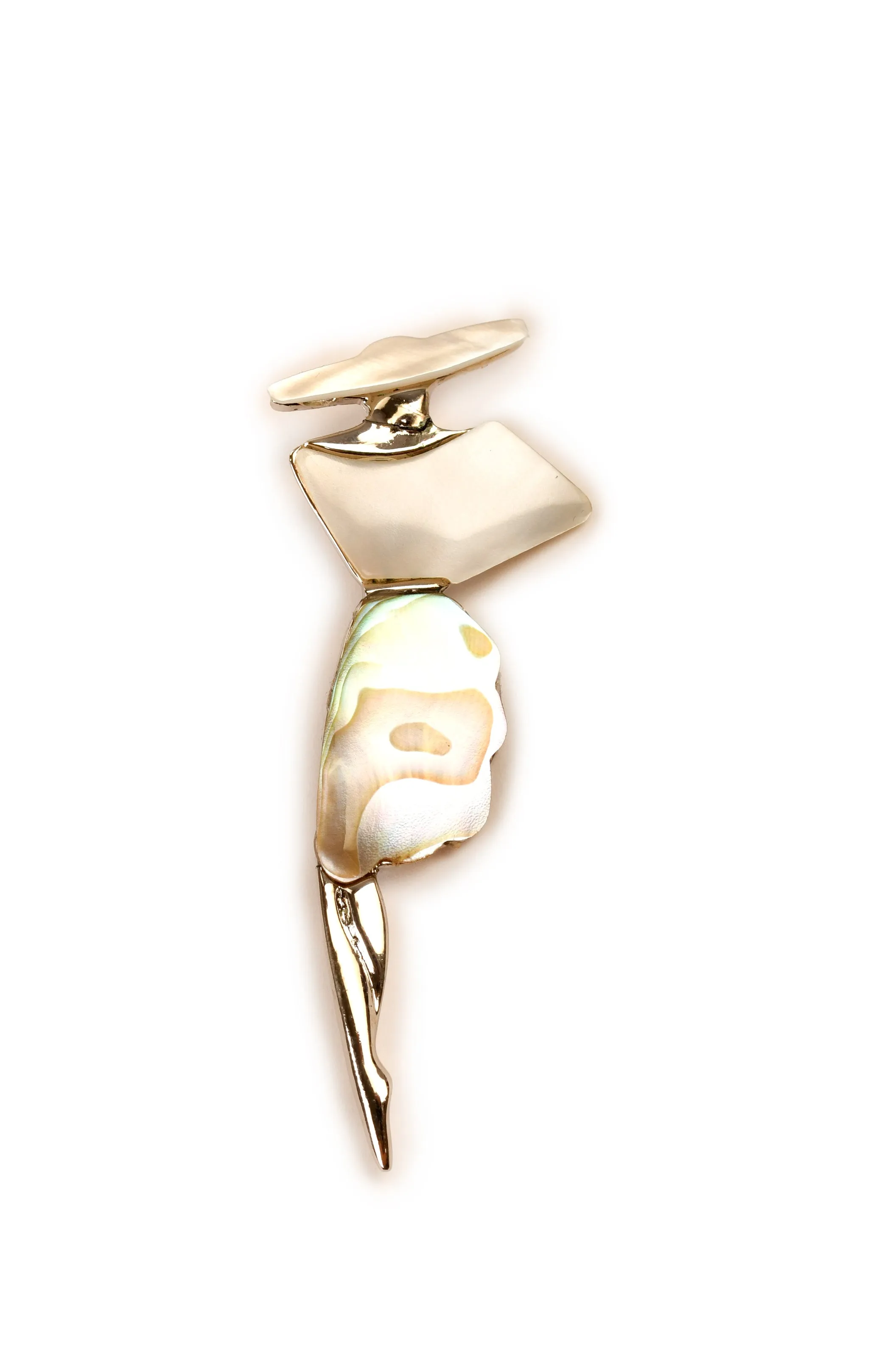 The Elegant Lady Womanhood Brooch