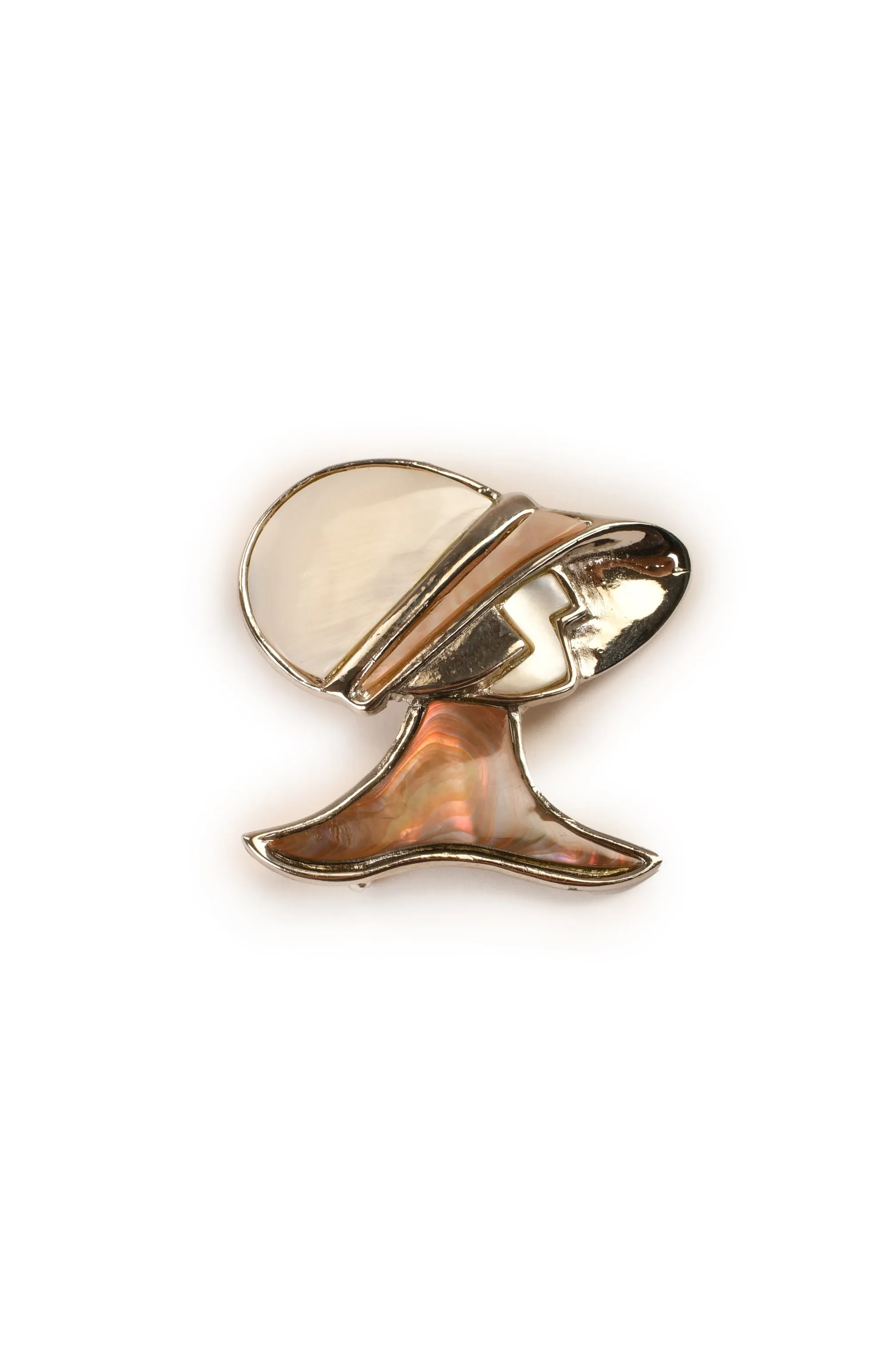 The Elegant Lady Womanhood Brooch