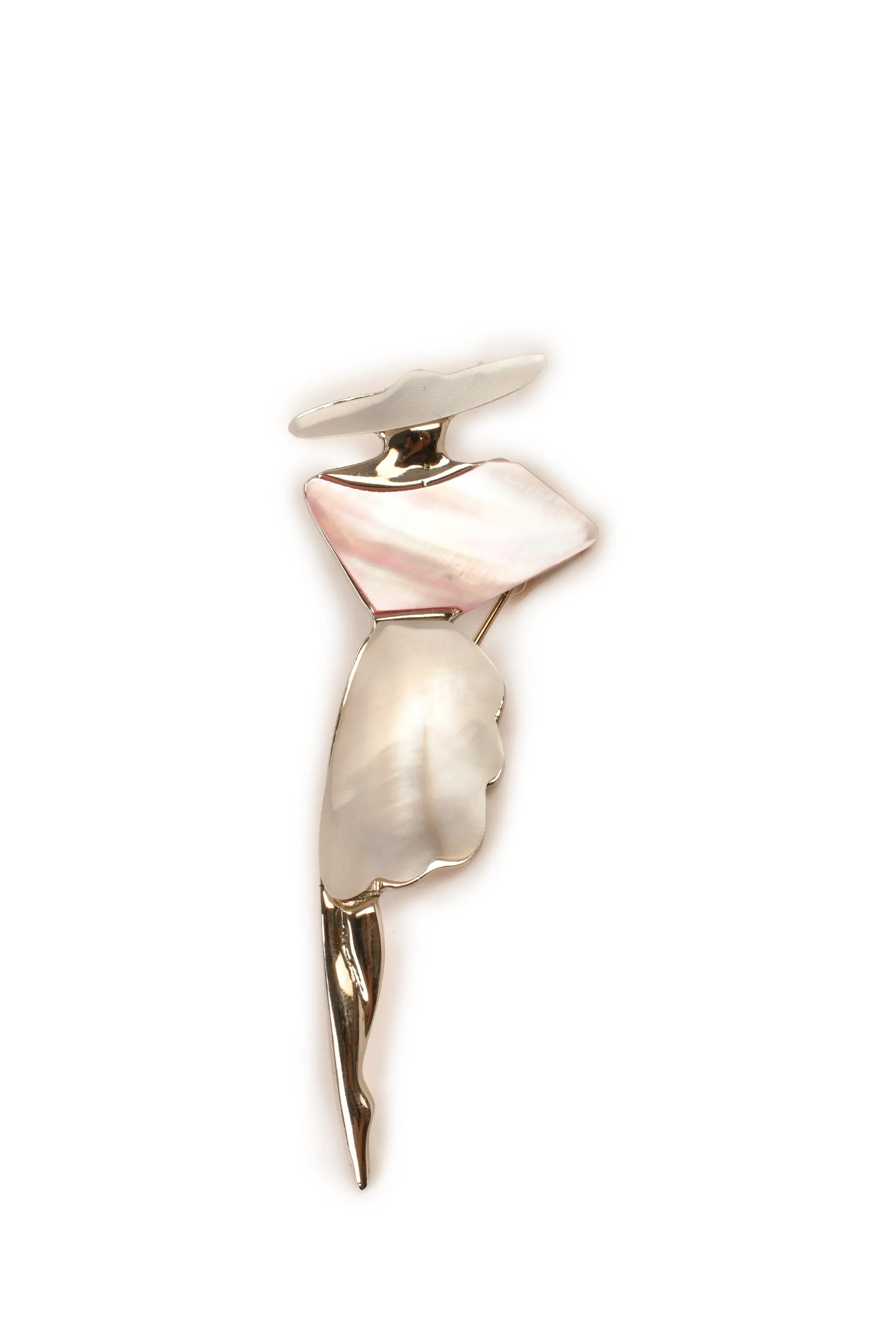 The Elegant Lady Womanhood Brooch