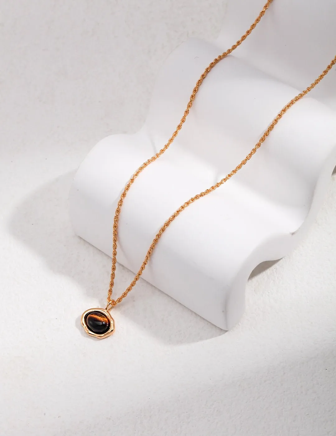 Tiger Eye Stone Necklace