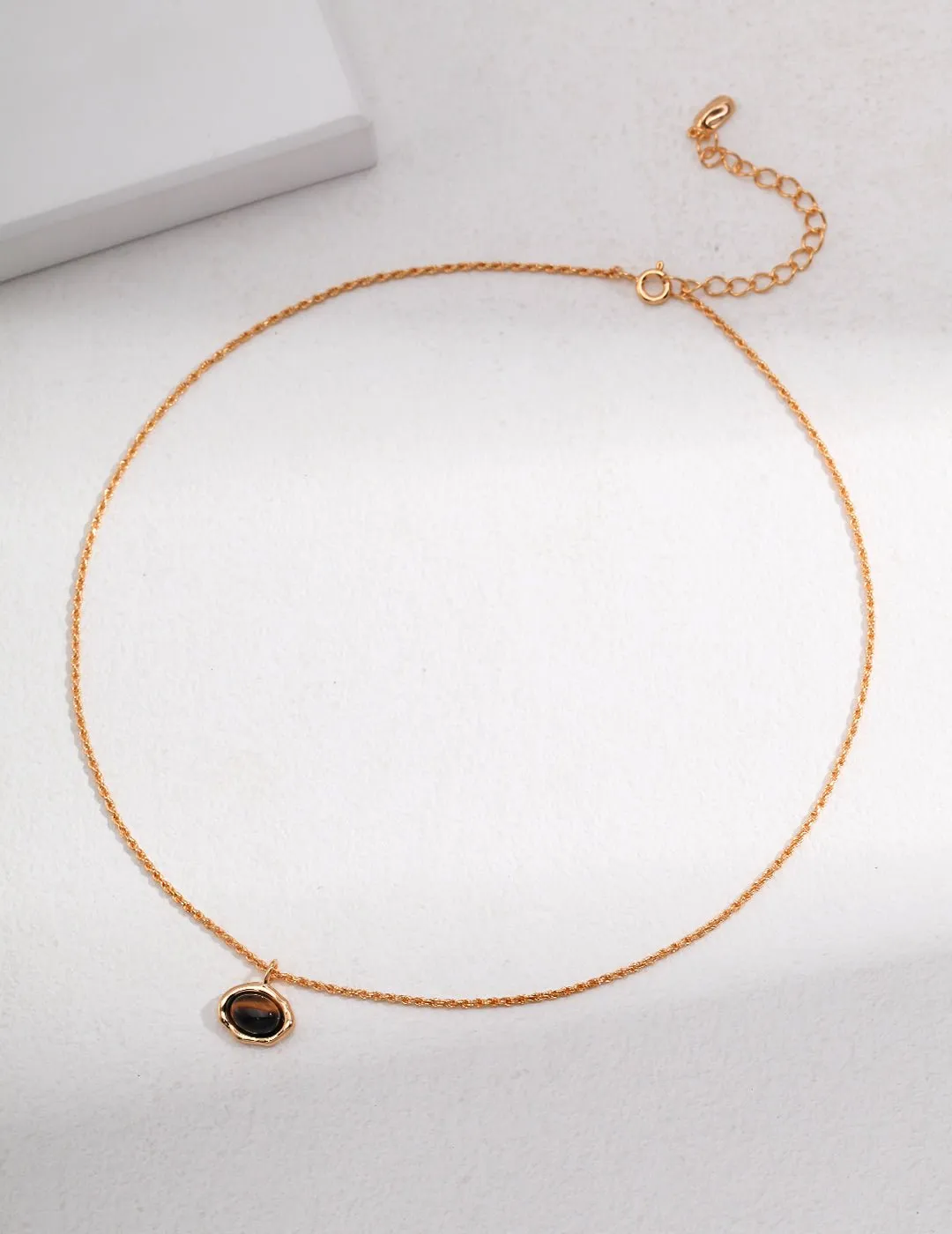 Tiger Eye Stone Necklace