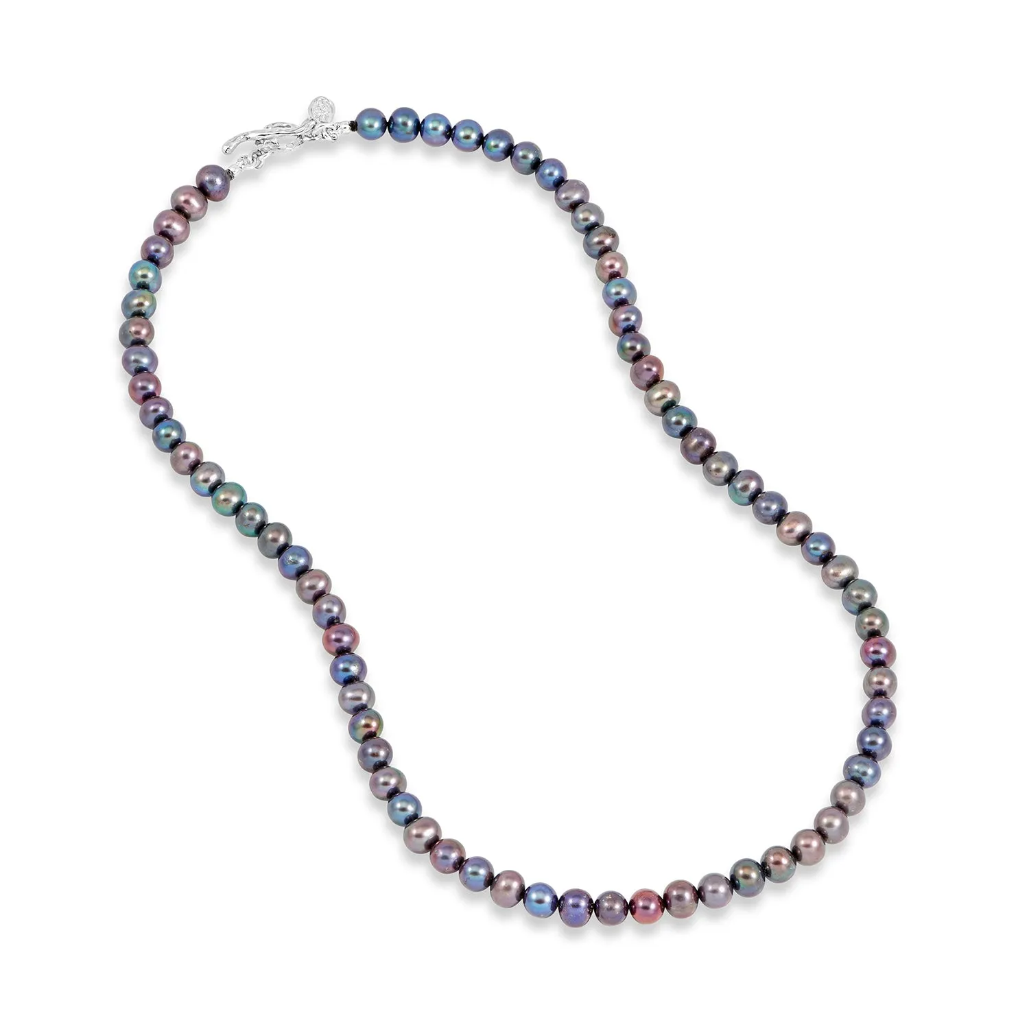 Timeless Peacock Freshwater Pearl Necklace